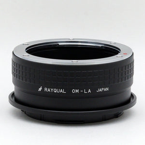 适用于奥林巴斯 OM 镜头至徕卡 L 机身的 Rayqual 卡口适配器日本制造 OM-LA