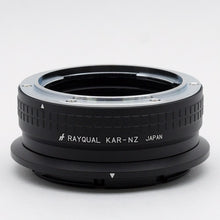 将图片加载到图库查看器，Rayqual 安装适配器适用于 KONICA AR 镜头至尼康 Z 机身日本制造 KAR-NZ
