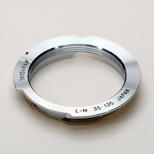 Rayqual Lens Mount Adapter for L39 screw mount Lens to Leica M-Mount Camera  (MtL) 35-135mm Made in JapanL-M 35-135LW