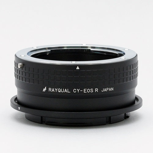 Rayqual 安装适配器，适用于 Contax / Yashica 至日本制造 EOS RF 机身镜头 CY-EOSR