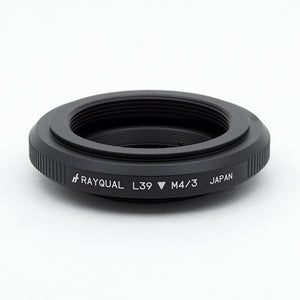 Rayqual Lens Mount Adapter for L39 Lens to Micro Four Thirds Mount Camera  Made in Japan L39-M4/3