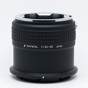 Rayqual 安装适配器，适用于徕卡 VISOFLEX II/III 镜头至尼康 Z 机身 VISO-NZ