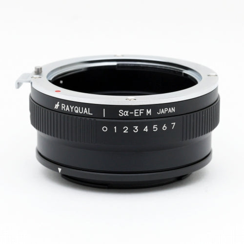 Rayqual Lens Mount Adapter for Minolta/SONY a lens to Canon EF-M-Mount Camera Made in Japan  Sa-EF M