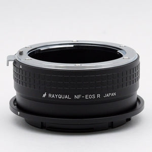 Rayqual 卡口适配器适用于尼康 F 镜头至 EOS RF 机身日本制造 NF-EOSR
