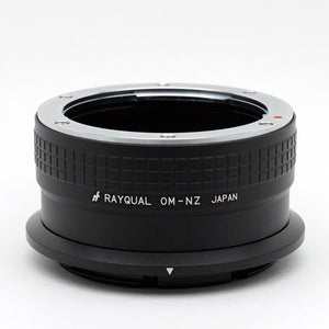 Rayqual Lens Mount Adapter for Olympus OM Lens to Nikon Z-Mount Camera Made in Japan OM-NZ