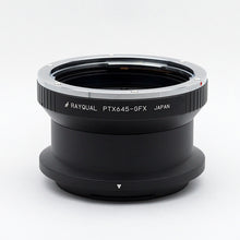 Load image into Gallery viewer, Rayqual Lens Mount Adapter for PENTAX 645 lens to Fujifilm GFX-Mount Camera Made in Japan  PTX645-GFX

