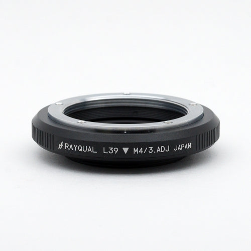 Rayqual Lens Mount Adapter for L39 Lens to Micro Four Thirds Mount Camera ADJ type  Made in Japan L39-M4/3 .ADJ
