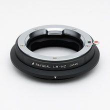 Load image into Gallery viewer, Rayqual Lens Mount Adapter for Leica M Lens to Nikon Z-Mount Camera Made in Japan LM-NZ
