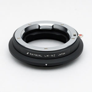 Rayqual Lens Mount Adapter for Leica M Lens to Nikon Z-Mount Camera Made in Japan LM-NZ
