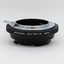 Load image into Gallery viewer, Rayqual Mount Adapter for Exakta / Topcon lens to Leica M-Mount Camera Made in Japan EXA・TOP-LM
