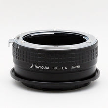 将图片加载到图库查看器，Rayqual 卡口适配器适用于尼康 F 镜头到徕卡 L 机身日本制造 NF-LA
