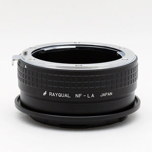 Rayqual Lens Mount Adapter for Nikon F Lens to Leica L-Mount Camera Made in Japan  NF-LA