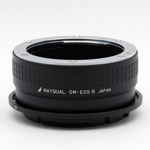Rayqual 安装适配器适用于奥林巴斯 OM 镜头到 EOS RF 机身日本制造 OM-EOSR