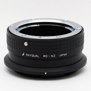 Rayqual Lens Mount Adapter for Minolta MD Lens to Nikon Z-Mount Camera Made in Japan MD-NZ