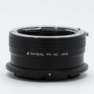Rayqual Lens Mount Adapter for PENTAX K Lens to Nikon Z-Mount Camera Made in Japan PK-NZ