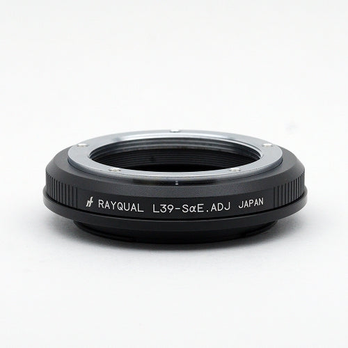 Rayqual Lens Mount Adapter for L39 Lens to Sony E-Mount Camera ADJ type  Made in Japan  L39-SaE .ADJ