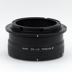 Rayqual Lens Mount Adapter for Contax/Yashika Lens to Nikon Z-Mount Camera Made in Japan CY-NZ