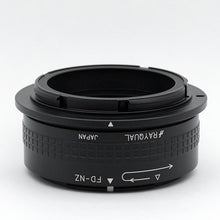 Load image into Gallery viewer, Rayqual Lens Mount Adapter for Canon FD Lens to Nikon Z-Mount Camera Made in Japan FD-NZ
