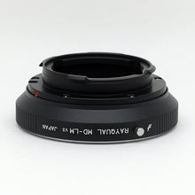 将图片加载到图库查看器，Rayqual 安装适配器，适用于 Minolta MD 镜头到 Leica M 机身 日本制造 MD-LM
