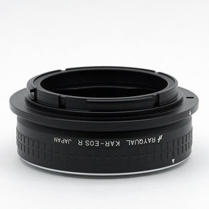 Rayqual Lens Mount Adapter for Konica KR lens to Canon RF-Mount Camera Made in Japan KAR-EOSR