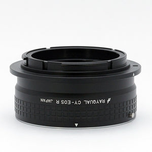 Rayqual Lens Mount Adapter for Contax / Yashica lens to Canon RF-Mount Camera  Made in Japan CY-EOSR