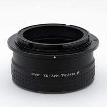 Load image into Gallery viewer, Rayqual Lens Mount Adapter for M42 Lens to Nikon Z-Mount Camera Made in Japan  M42-NZ

