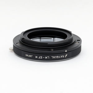 Rayqual Lens Mount Adapter for Leica M lens to Canon EF-M-Mount Camera Made in Japan  LM-EF M