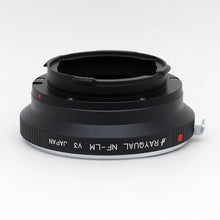 Load image into Gallery viewer, Rayqual Lens Mount Adapter for Nikon F  lens to Leica M-Mount Camera  Made in Japan NF-LM

