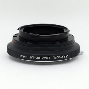 Rayqual 安装适配器，适用于 Exakta / Topcon 镜头至 Leica M 机身 日本制造 EXA・TOP-LM