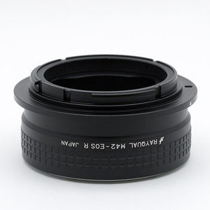 Rayqual Lens Mount Adapter for M42  lens to Canon RF-Mount Camera Made in Japan M42-EOSR