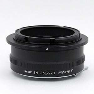 Rayqual Lens Mount Adapter for EXAKTA/TOPCON Lens to Nikon Z-Mount Camera Made in Japan EXA/TOP-NZ