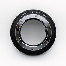 Load image into Gallery viewer, Rayqual Lens Mount Adapter for Olympus OM lens to Fujifilm GFX-Mount Camera Made in Japan  OM-GFX

