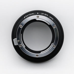 Rayqual Lens Mount Adapter for Leica R lens to Fujifilm GFX-Mount Camera Made in Japan  LR-GFX