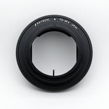 Load image into Gallery viewer, Rayqual Lens Mount Adapter for Canon FD lens to FUJI GFXbody Made in Japan  FD-GFX
