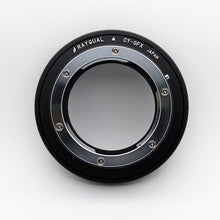 Load image into Gallery viewer, Rayqual Lens Mount Adapter for Contax / Yaxhica lens to Fujifilm GFX-Mount Camera Made in Japan  CY-GFX
