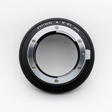 Load image into Gallery viewer, Rayqual Lens Mount Adapter for Nikon F lens to Fujifilm GFX-Mount Camera Made in Japan  NF-GFX
