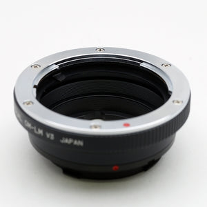 Rayqual Lens Mount Adapter for Olympus OM lens to Leica M-Mount Camera Made in Japan  OM-LM