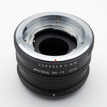 Load image into Gallery viewer, Rayqual Lens Mount Adapter for Deckel lens to Fujifilm X-Mount Camera Made in Japan  DKL-FX
