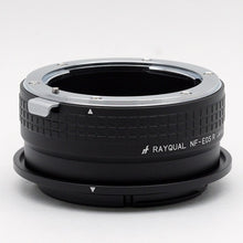 将图片加载到图库查看器，Rayqual 卡口适配器适用于尼康 F 镜头至 EOS RF 机身日本制造 NF-EOSR
