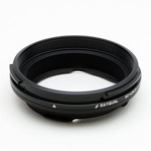 Rayqual Lens Mount Adapter for Nikon S/ Contax C (outer claw ) lens to Leica M-Mount Camera Made in Japan  SC-LM .O