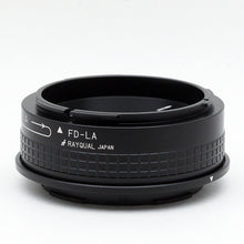 Load image into Gallery viewer, Rayqual Lens Mount Adapter for Canon FD Lens to Leica L-Mount Camera Made in Japan  FD-LA
