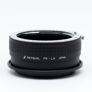 Rayqual 安装适配器适用于宾得 K 镜头到徕卡 L 机身日本制造 PK-LA