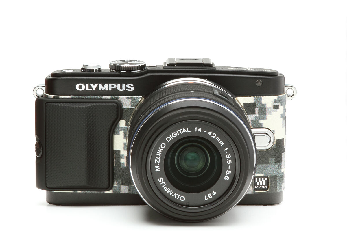 Camera Leather decoration sticker for Olympus PEN E-PL5 & E-PL6 CAMOUF ...