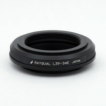 Load image into Gallery viewer, Rayqual Lens Mount Adapter for L39 Lens to Sony E-Mount Camera  Made in Japan L39-Sae
