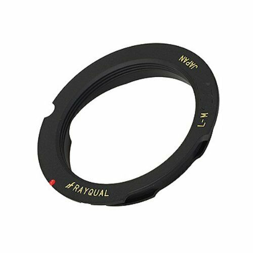 Rayqual Lens Mount Adapter for L39 screw mount Lens to Leica M-Mount Camera  (MtL)  50-75mm Made in Japan  L-M 50-75L