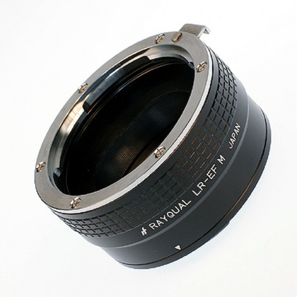 Rayqual Lens Mount Adapter for Leica R lens to Canon EF-M-Mount Camera Made in Japan  LR-EFM