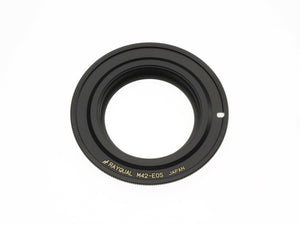 Rayqual Mount Adaptor for M42 Lens to Canon EOS Camera Made in Japan  M42-EOS