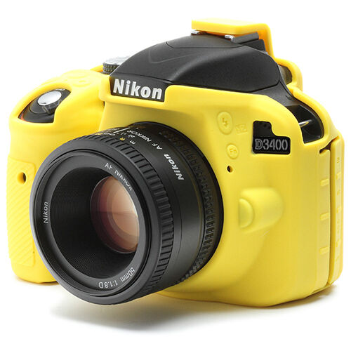Easy Cover Nikon D3400 &  Screen Protector Yellow