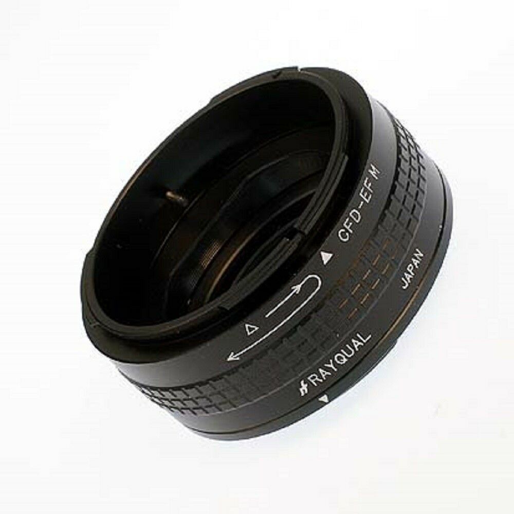 Rayqual Lens Mount Adapter for Canon FD lens to Canon EF-M-Mount Camera Made in Japan  FD-EF M
