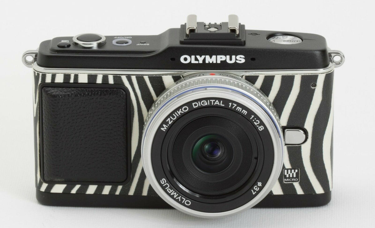 Camera Leather decoration sticker for Olympus E-P1/EP2 Zebra type 2777 ...